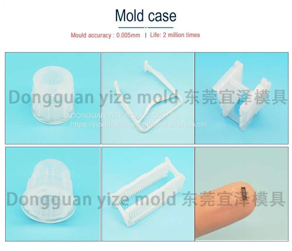 PFA FEP PVDF ETFE and Ectfe High-Precision Plastic Injection Mold for High or Low-Volume Manufacturing